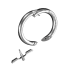 Stierenring : Product:Hauptner inox en W ø 52MM
