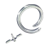 Stierenring : Product:Hauptner inox en S ø 57MM