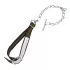 Calf necklace : Model:Collier 85 cm avec chainette