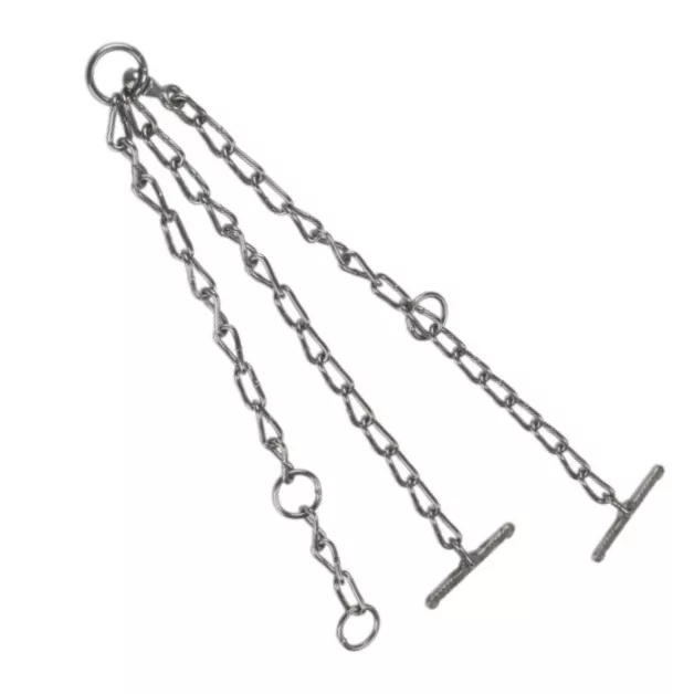 Gevlochten ijzeren schakels