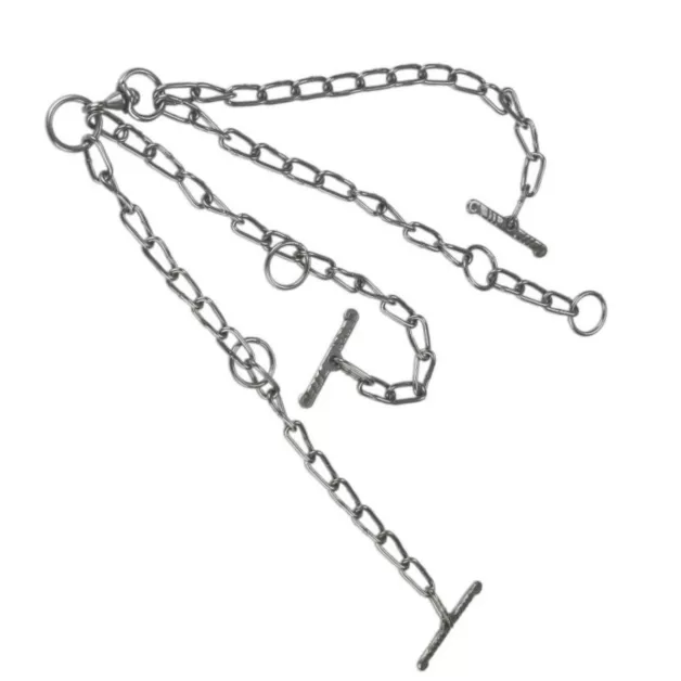 Gevlochten ijzeren schakels