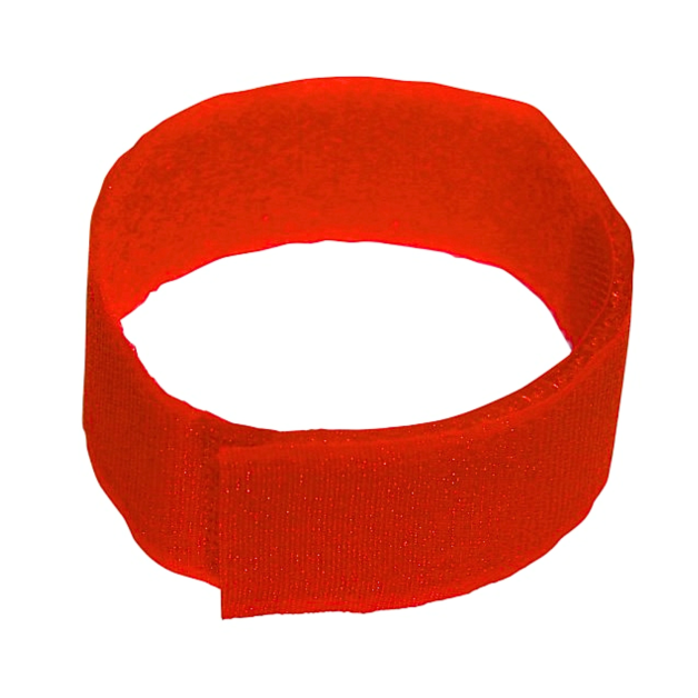 Fluorescerende klittenbandarmbanden p