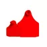 Bovine ear tag loop : Product:"Artag rouge par 100" translates to "Red artag per 100" in English.