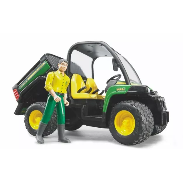 Gator 855D jouet Bruder John Deere vert et jaune 02490