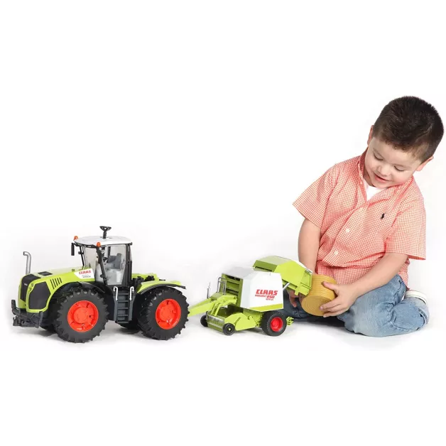 Bruder speelgoedtractor Claas Xerion 5000 groen en zwart