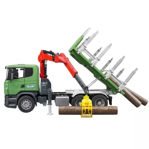 Scania R-serie bosvrachtwagen speelgoed Bruder 03524