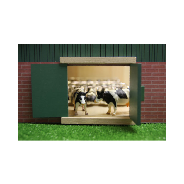 Fermes en bois avec loges, stabulations et hangar Kids Globe