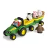 Tractor with trailers and farm animals with sounds and music