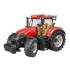 Tracteur jouet Bruder Case IH rouge Optum 300 CVX avec plateau à boules de paille – 03198 : Model:Tracteur seul
