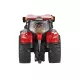 Bruder Case IH red Optum 300 CVX toy tractor with hay bale trailer – 03198