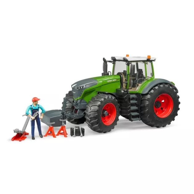 Speelgoedtractor Bruder Fendt Vario 1050 groen en rood 04040