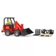 Bruder Schäffer 2034 Red Toy Mini Loader 02190