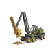 Jouet Bruder abatteur et transporteur forestier John Deere