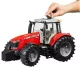 Bruder toy tractor Massey Ferguson 7624