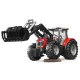 Bruder toy tractor Massey Ferguson 7624