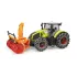 Bruder Claas Axion 950 toy tractor : Model:Tracteur avec chaines et fraise à neige