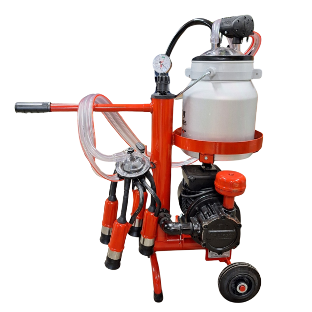 Melasty portable milking machines