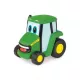Johnny the tractor pushes rolls.