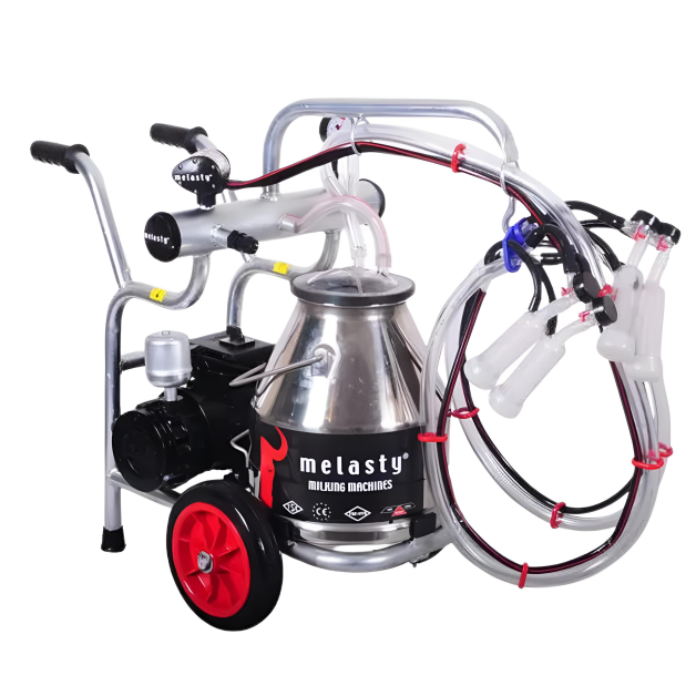 Draagbare Melasty-melkmachines Draagbare Melasty-melkmachines