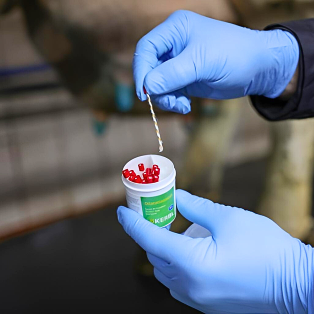 Stylet and milking probe. Stylet and milking probe.