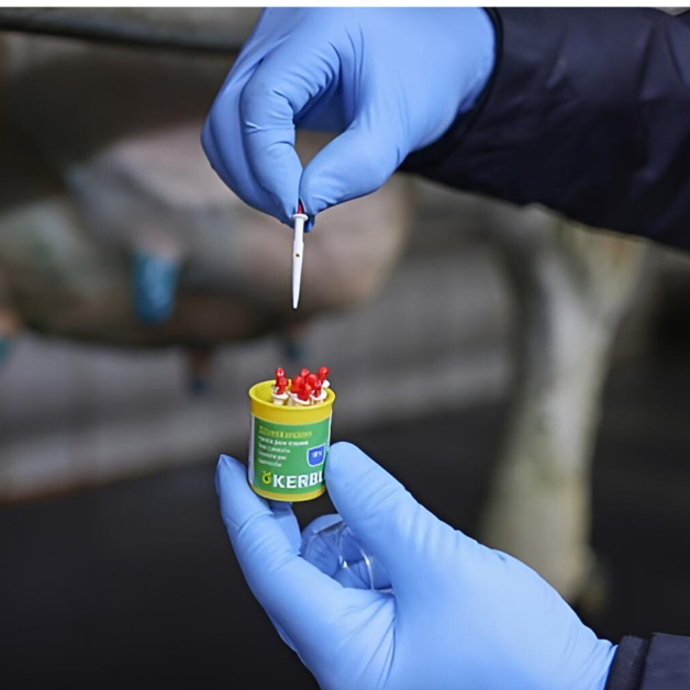 Stylet and milking probe. Stylet and milking probe.