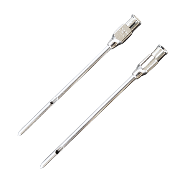 Stylet et sonde trayeuse.