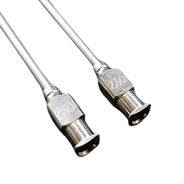 Stylet and milking probe. Stylet and milking probe.