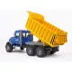 Construction truck with tipping trailer toy by Bruder