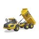 Construction truck with tipping trailer toy by Bruder