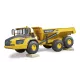 Construction truck with tipping trailer toy by Bruder