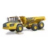 Construction truck with toy Bruder dump bed : Model:Volvo A60H