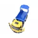 Construction truck with tipping trailer toy by Bruder