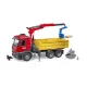 Camion de chantier avec benne basculante jouet Bruder