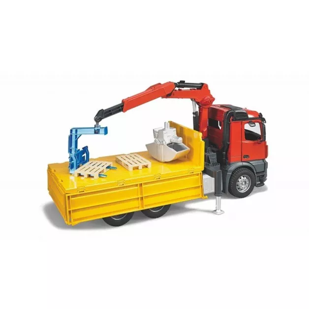 Camion de chantier avec benne basculante jouet Bruder