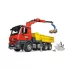 Construction truck with toy Bruder dump bed : Model:MB Arocs