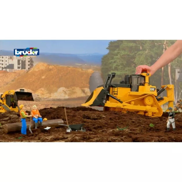 Rupsbandbulldozer Caterpillar speelgoed Bruder 024529
