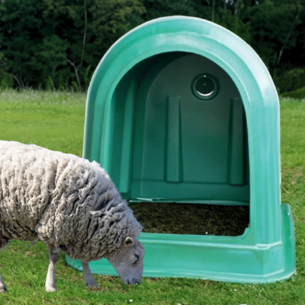 Stevige schuilplaats voor geiten en schapen.