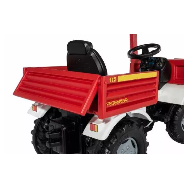 Pedal Unimog for children aged 3 to 8 years by RollY Toys