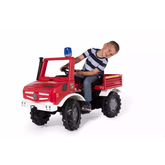 Pedal Unimog for children aged 3 to 8 years by RollY Toys