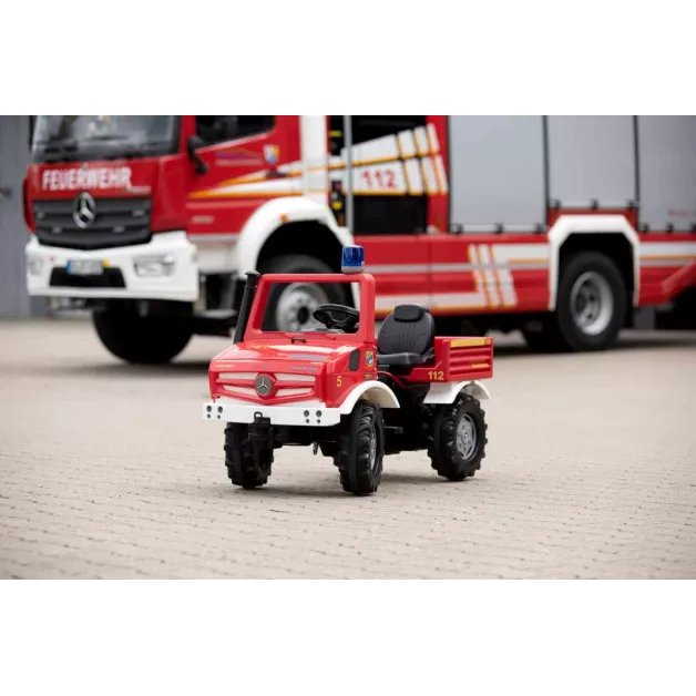 Pedal Unimog for children aged 3 to 8 years by RollY Toys