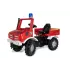 Unimog à pédales pour les enfants des 3 à 8 ans RollY Toys  : Modèle RollyFarmtrac:Unimog Pompier