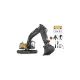 Remote-controlled tractors and cranes 1/16