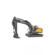 Remote-controlled tractors and cranes 1/16