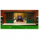 Wooden farms with stalls, stables, and Kids Globe shed