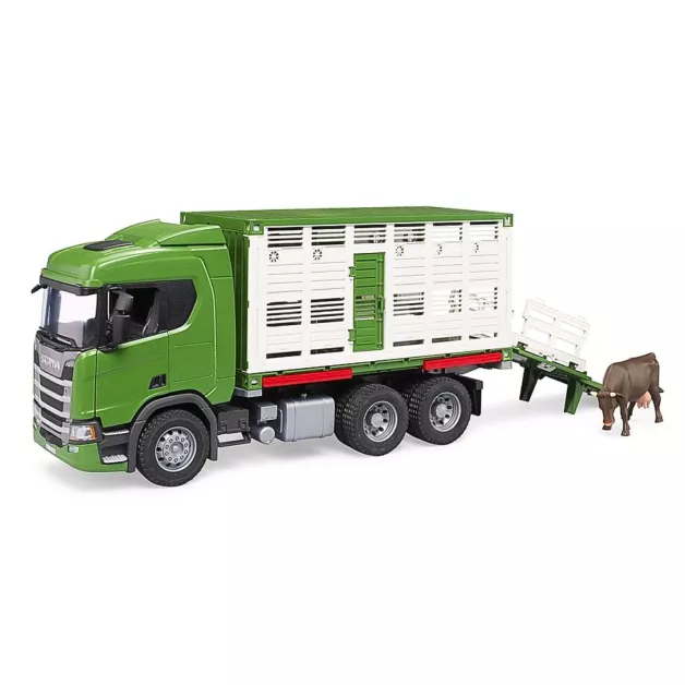 Camion de transport de bétail Scania R Series Bruder