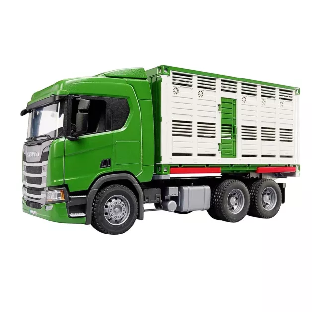 Camion de transport de bétail Scania R Series Bruder