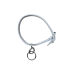 Chrome tanned sheep leather necklace : Size:Collier 45CM x 20MM