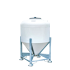 Silo à aliments sur châssis galvanisé : Capacité:1000 Litres