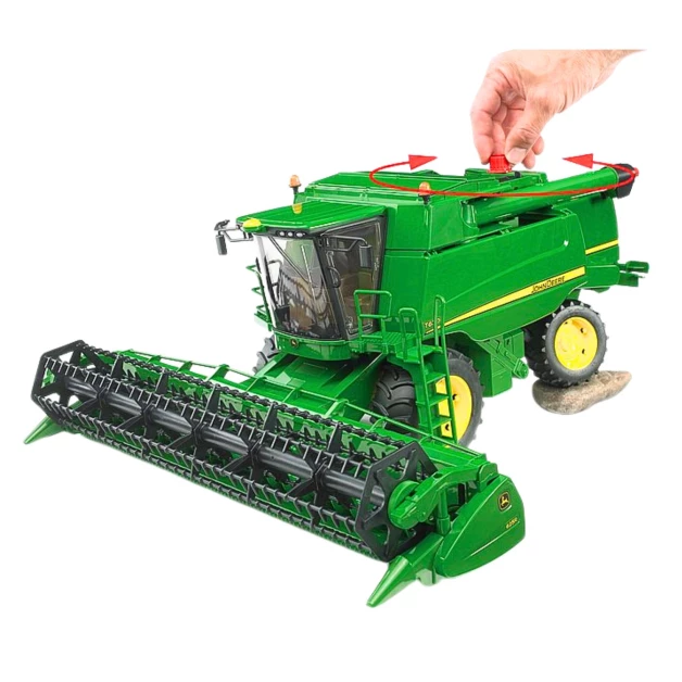 John Deere T670i Miniature Combine Harvester – Bruder Toy