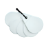 Marking medallion : Product:Médaillons blanc par 5